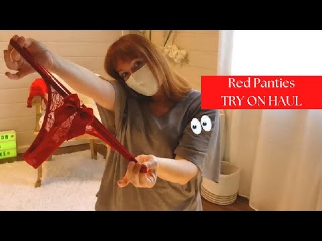 Emma Purple Straight Try Haul Valentine Day Red Panties Hot Valentines